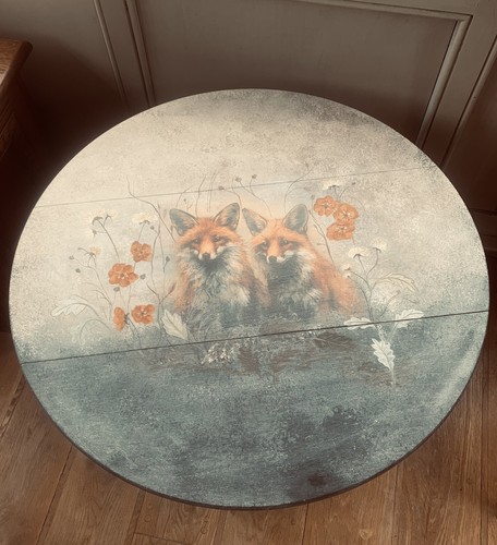 Cycled drop leaf table - drop, fox